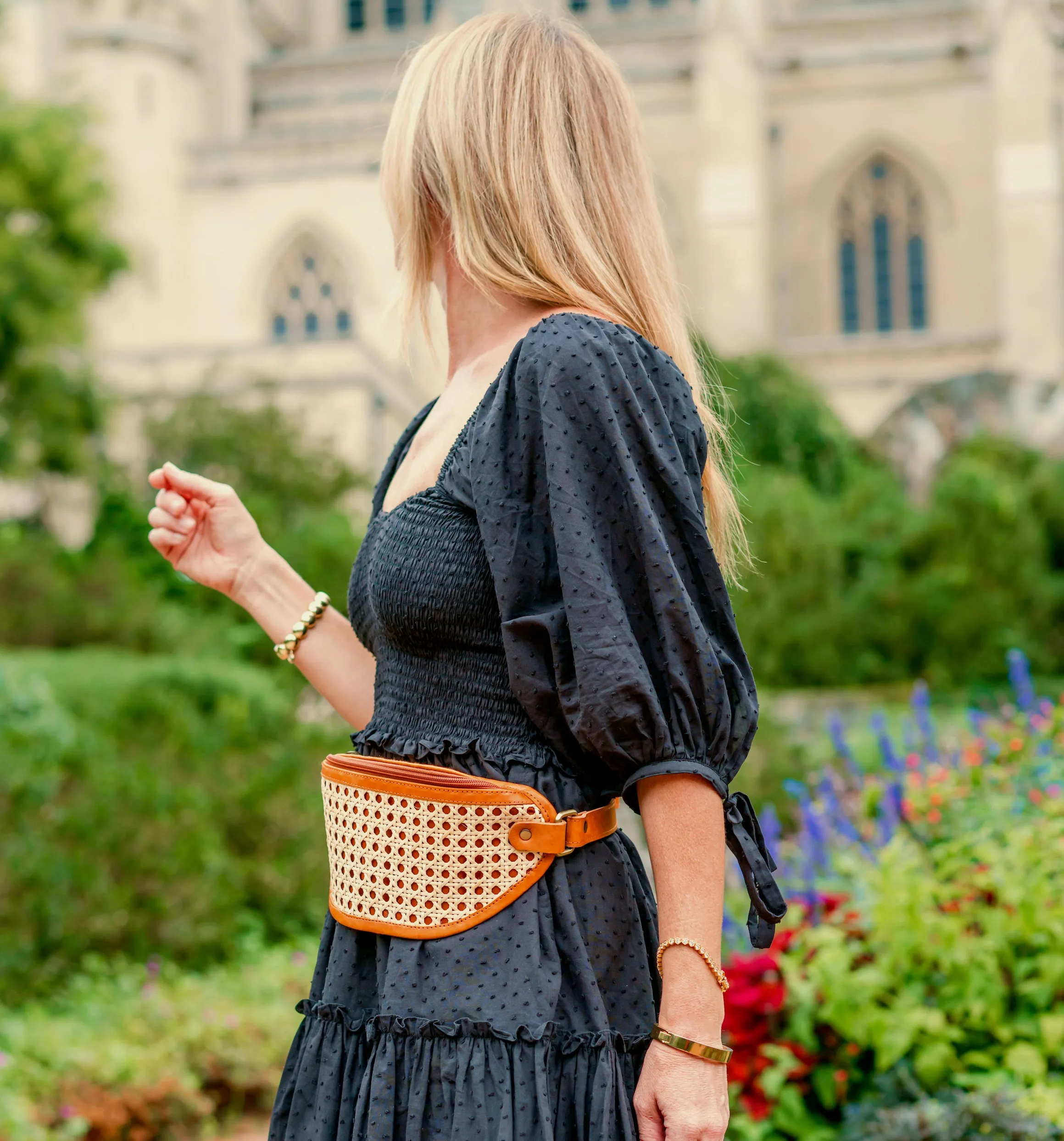 Rattan Sling Bag - In Stock