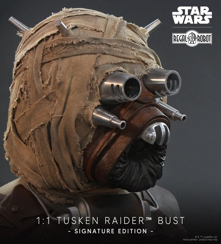 Regal Robot Star Wars Life-sized Tusken Raider Prop Replica Bust Signature Edition