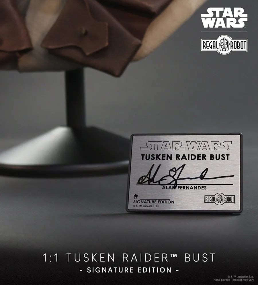 Regal Robot Star Wars Life-sized Tusken Raider Prop Replica Bust Signature Edition