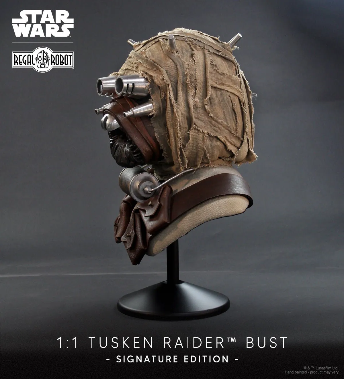 Regal Robot Star Wars Life-sized Tusken Raider Prop Replica Bust Signature Edition