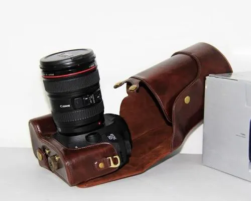 Retro Canon EOS 5D Mark III Camera Leather Case