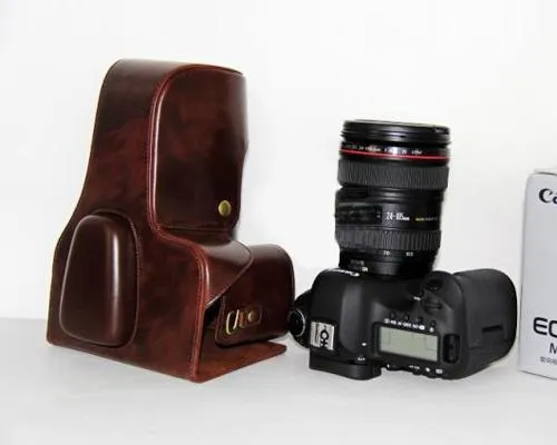 Retro Canon EOS 5D Mark III Camera Leather Case