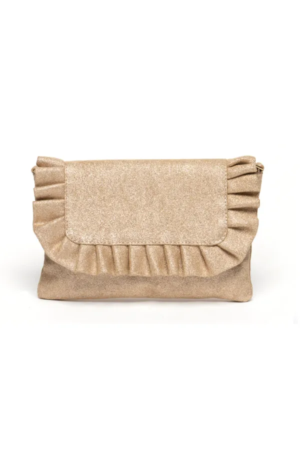 Riwana Ruffle Clutch