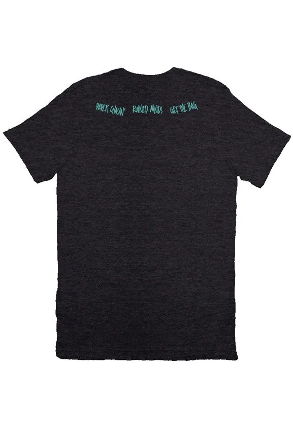 RM Roots $Drip (Blk/Grn/teal) Pocket Tee (Limited Edition)