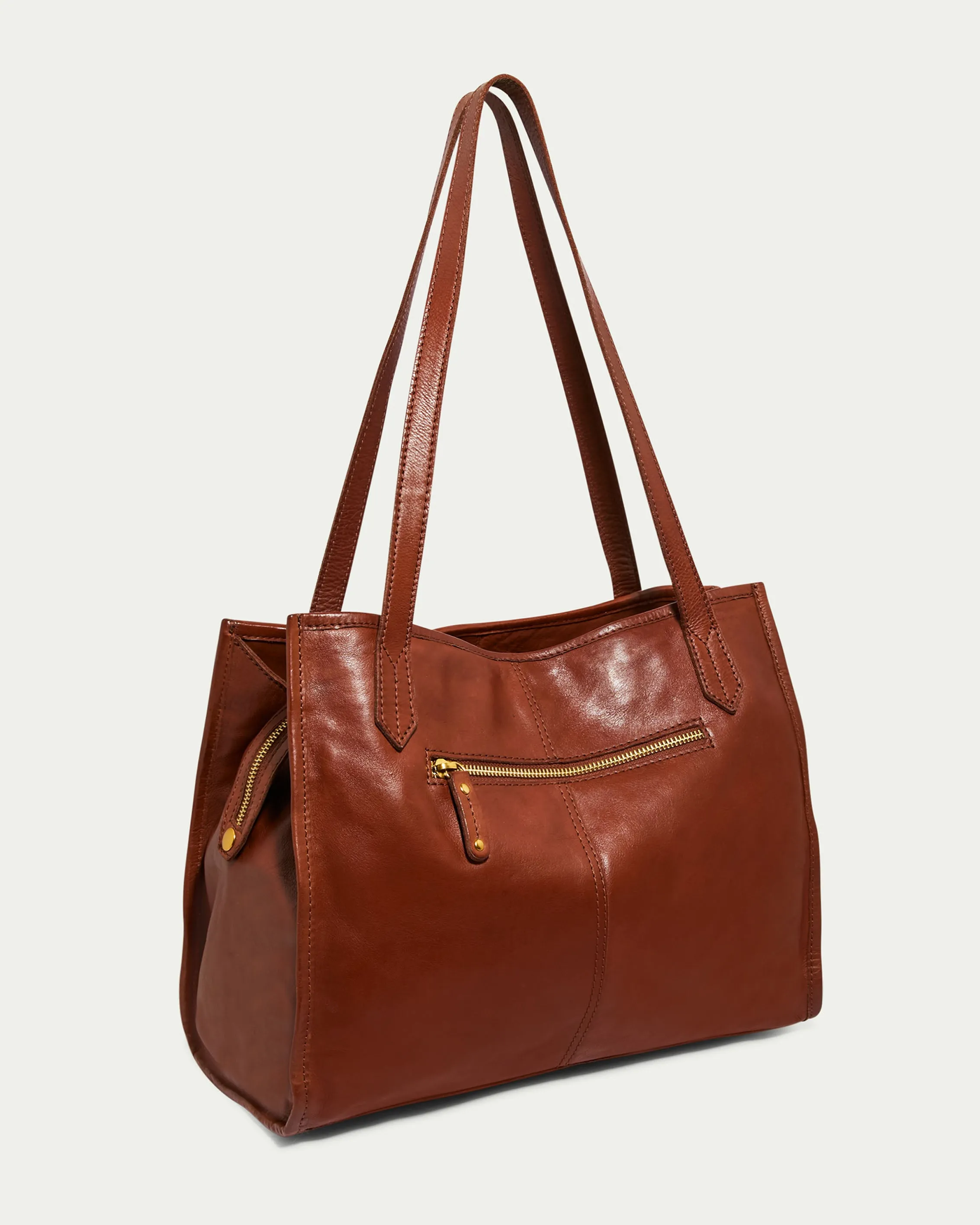 Sandy Woven Triple Entry Satchel