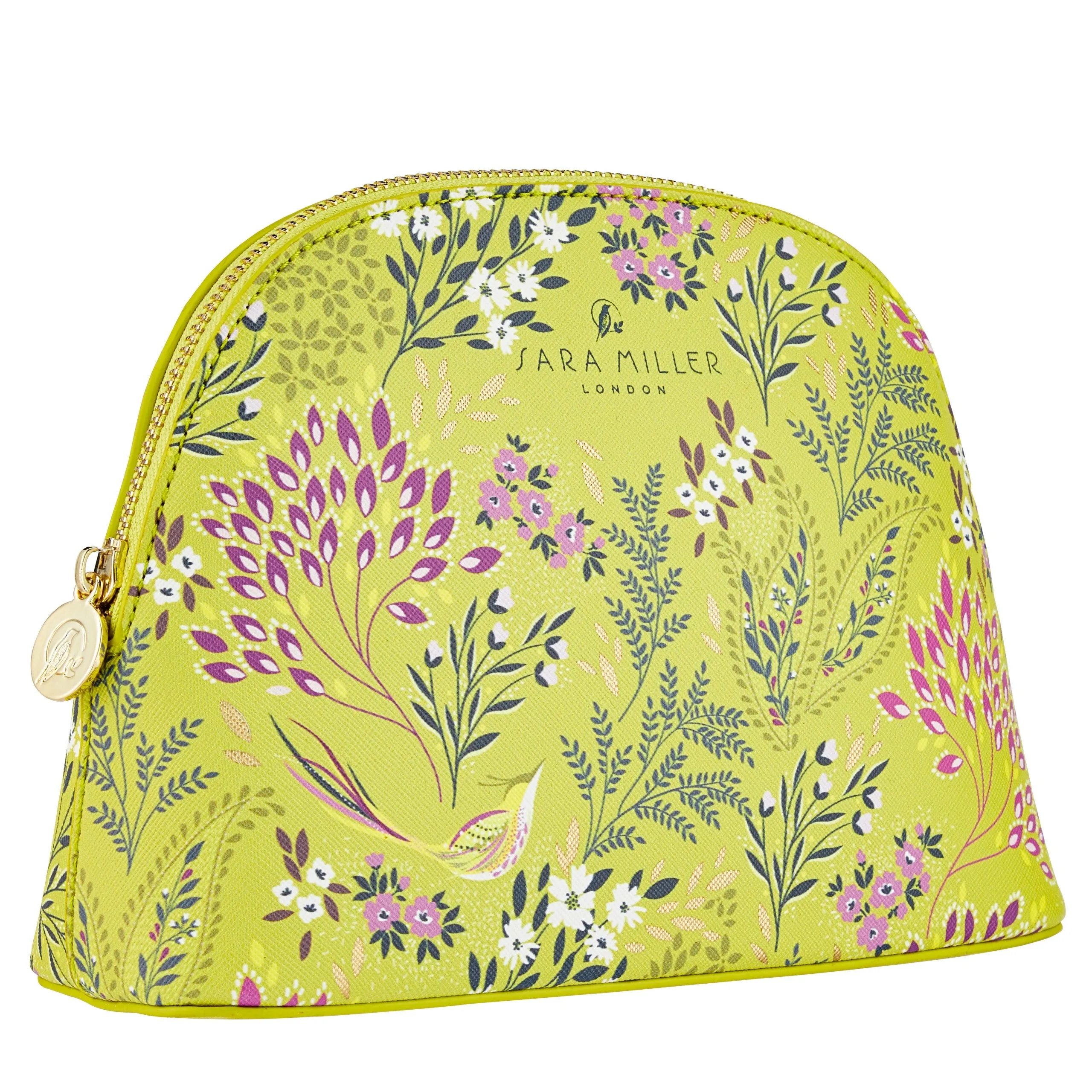 Sara Miller Haveli Garden Medium Cosmetic Bag - Green