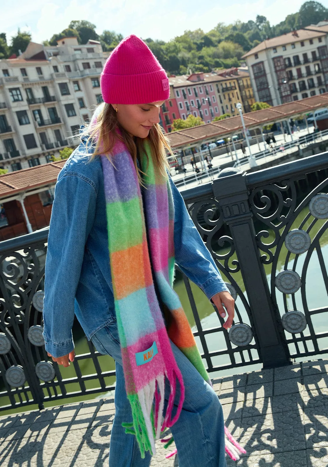 Scarf Vibrant Kalk