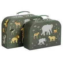 Set of Storage Trunk Suitcases 'Savanna'