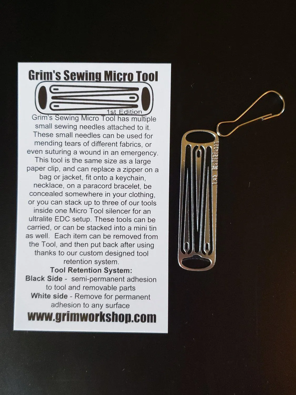 Sewing Needle Micro Tool: Mini Sewing Kit