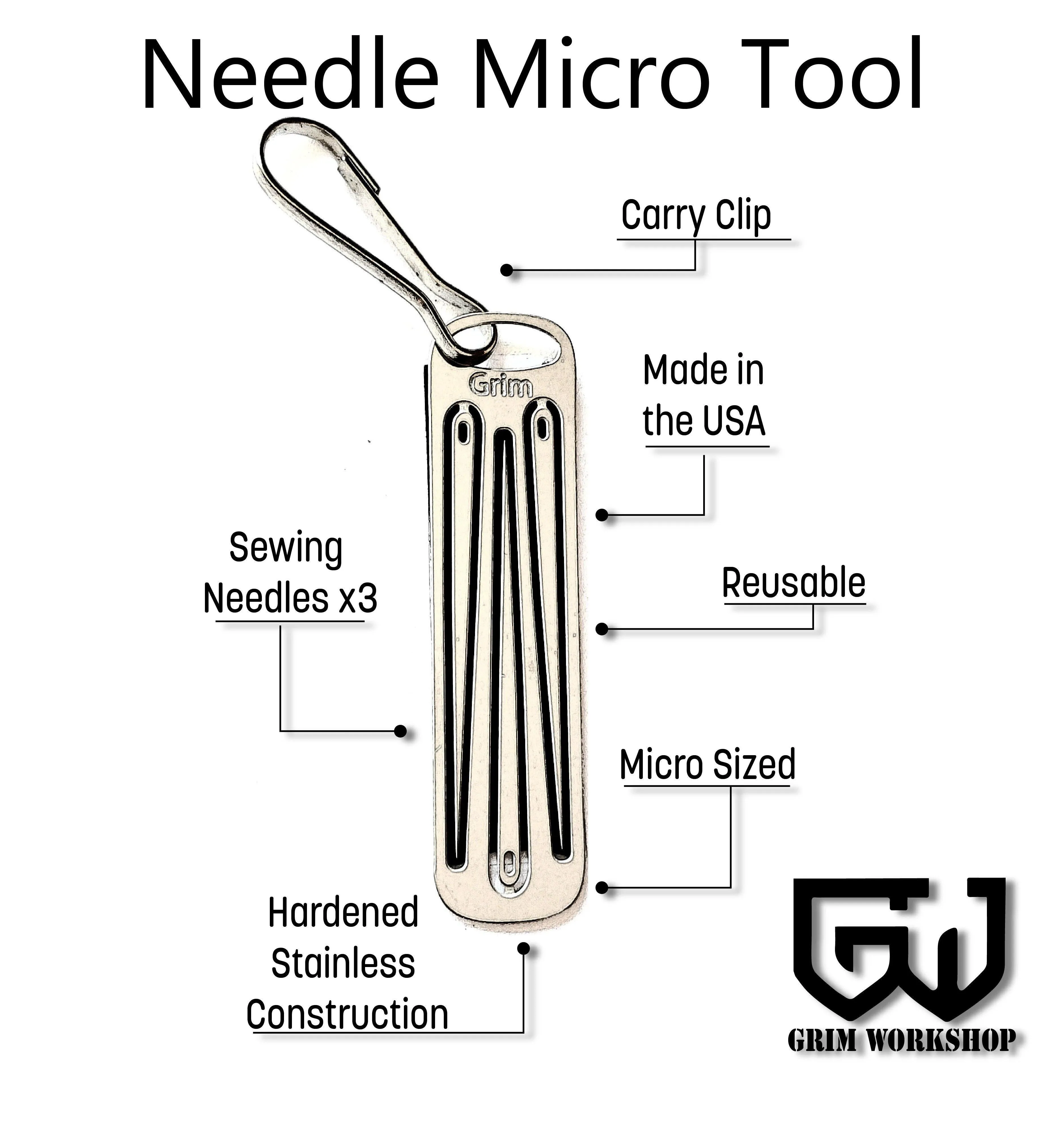 Sewing Needle Micro Tool: Mini Sewing Kit