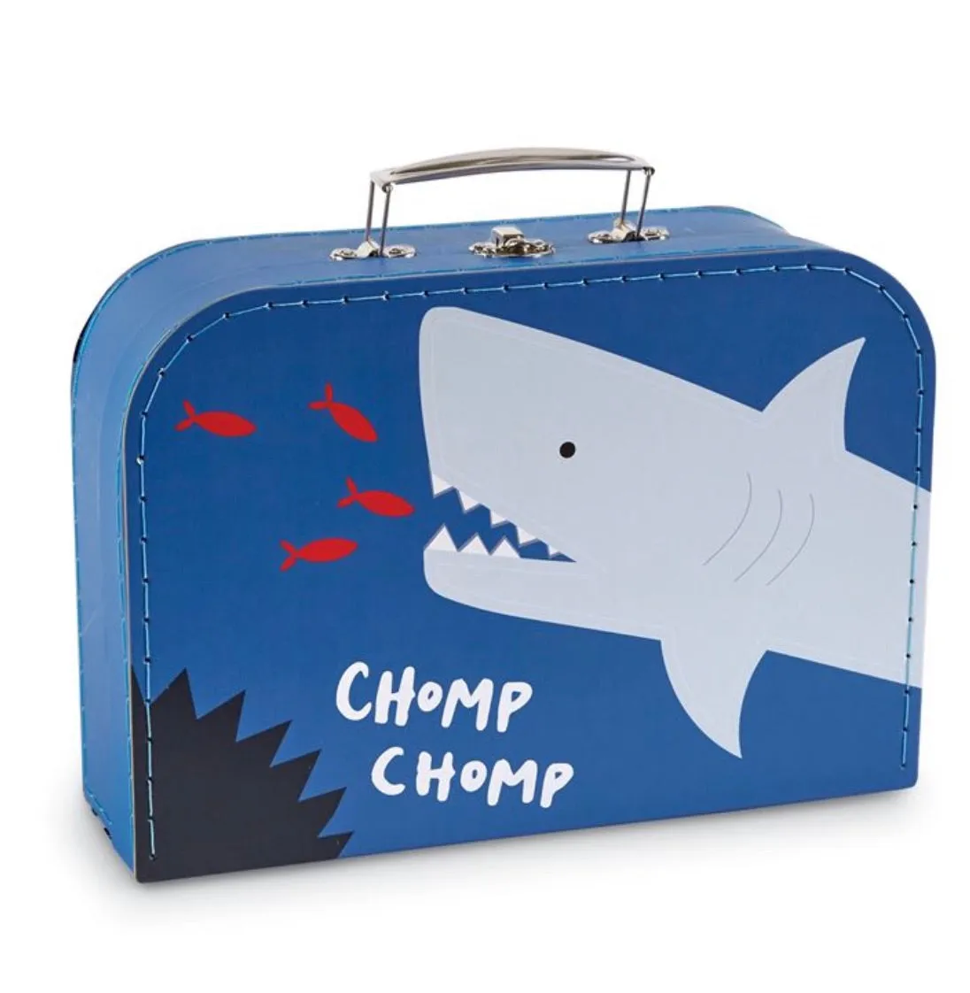 Shark Fiberboard Suitcase