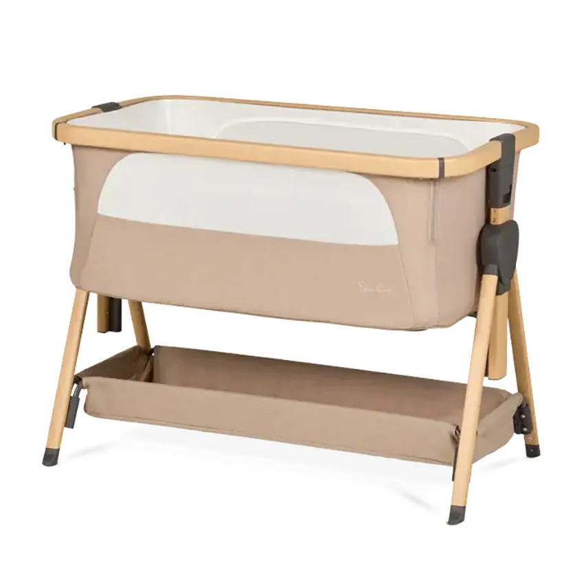 Silver Cross Lunar Bedside Crib