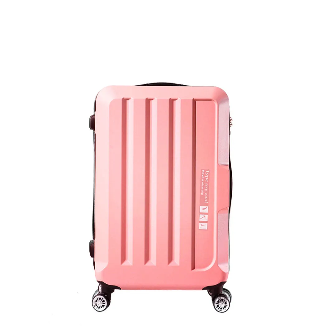 Slimbridge 20"24"28" 3PC Luggage Sets Rose Gold