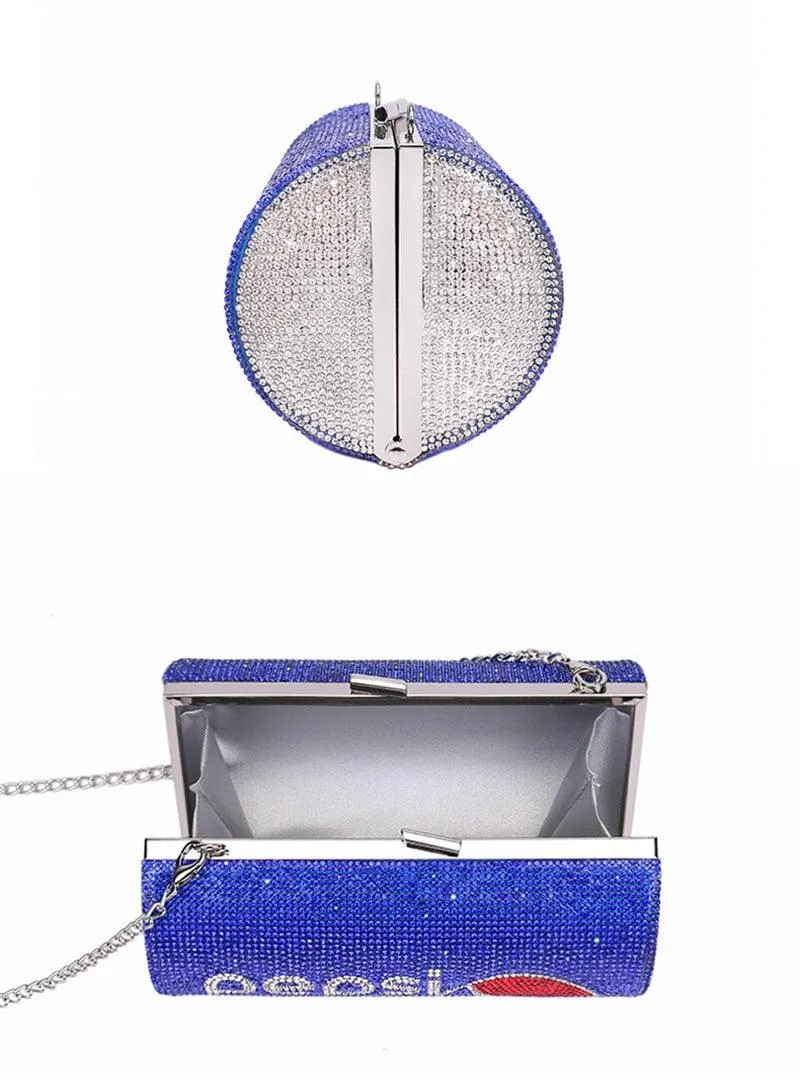 Soda Pop Out Rhinestone Mini Handbag