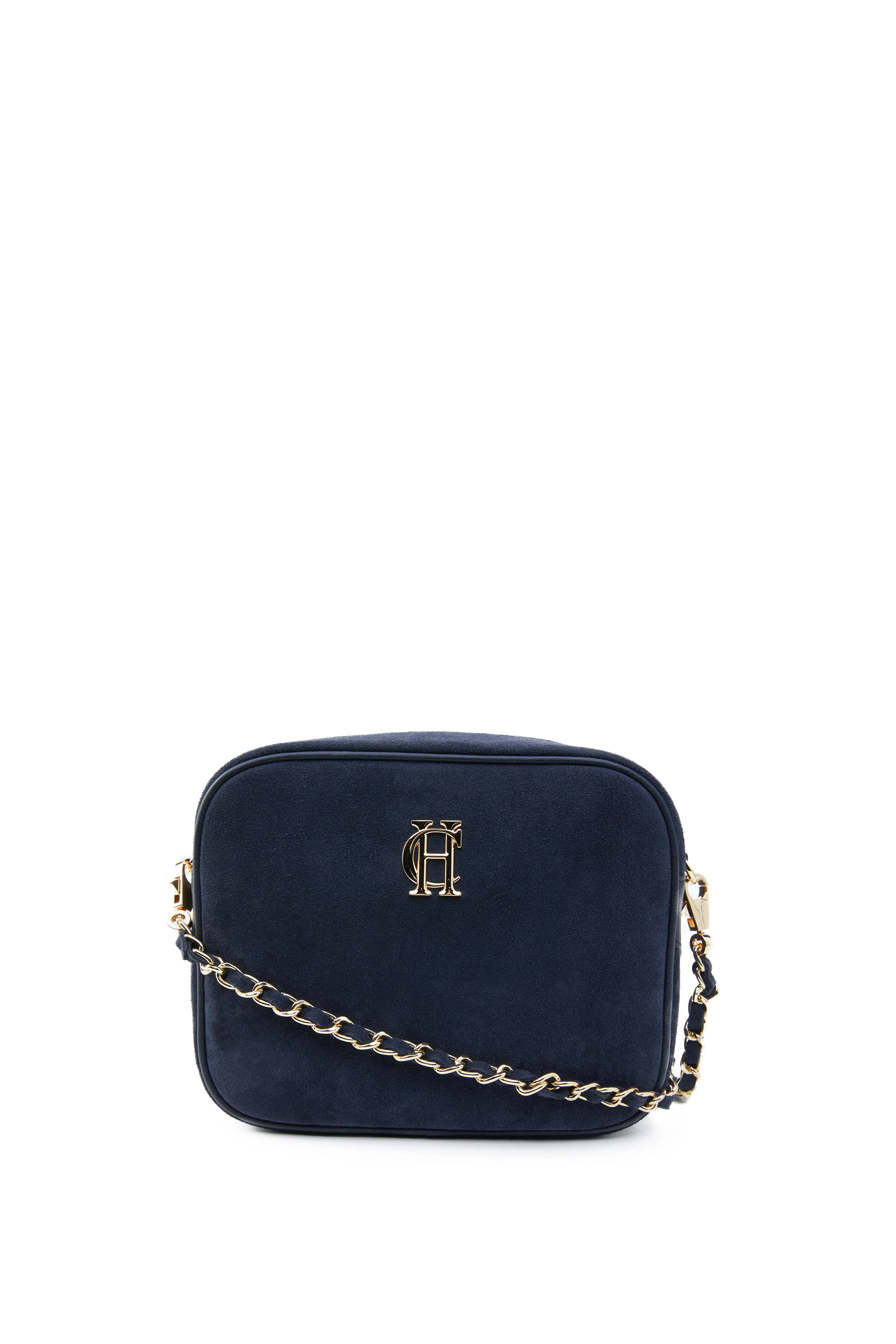 Soho Camera Bag (Ink Navy Suede)