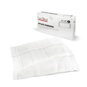 Splint Padding, 10.2 x 20.3cm, pack of 2