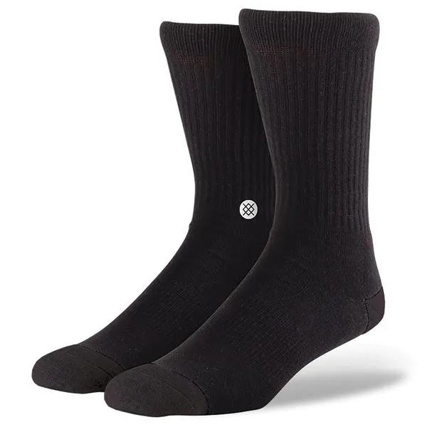 Stance Icon 3 Pack Socks - Black