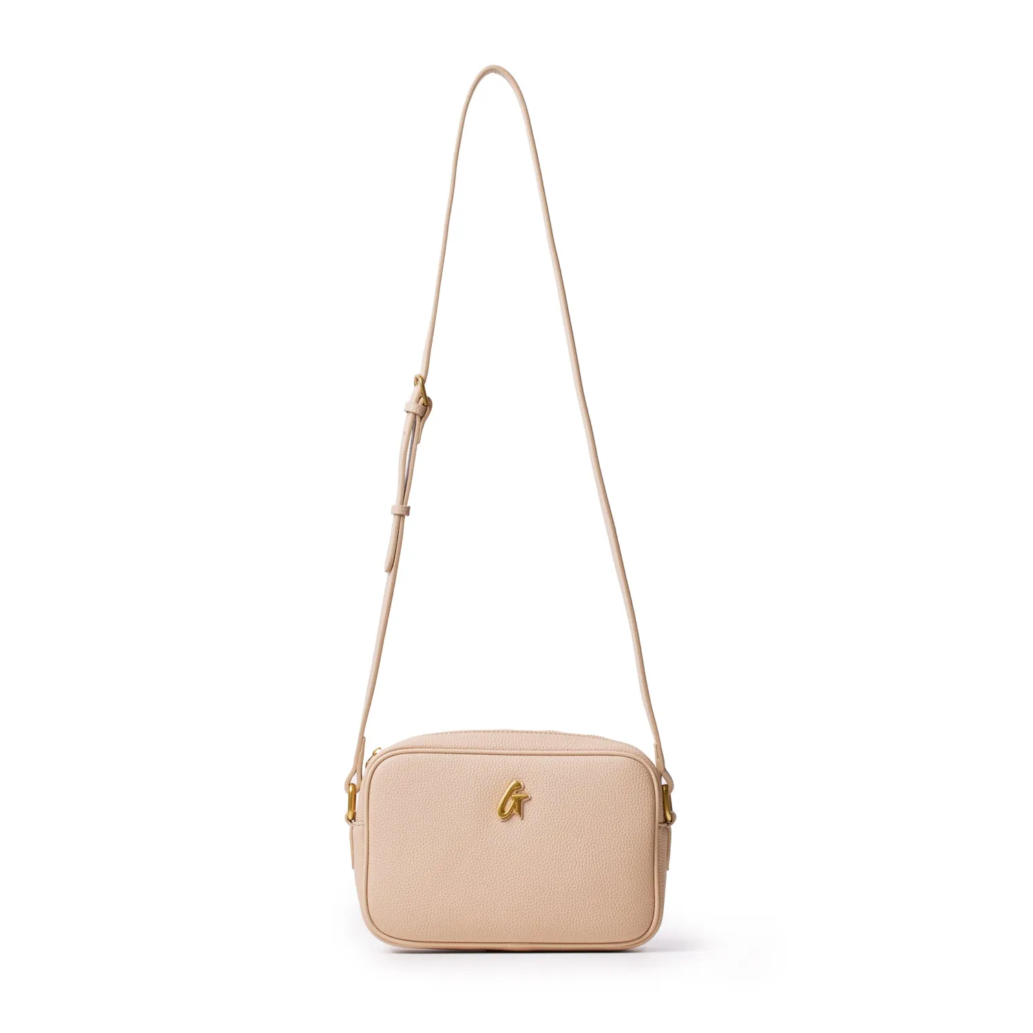 STANDARD PEBBLE CAMERA BAG - NUDE