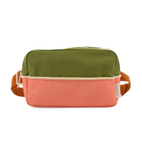 Sticky Lemon Large Farmhouse Fanny Pack, Flower Pink