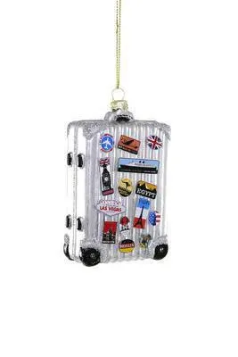 Suitcase Ornament