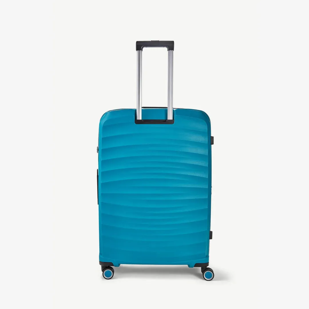 Sunwave Large Suitcase - Blue