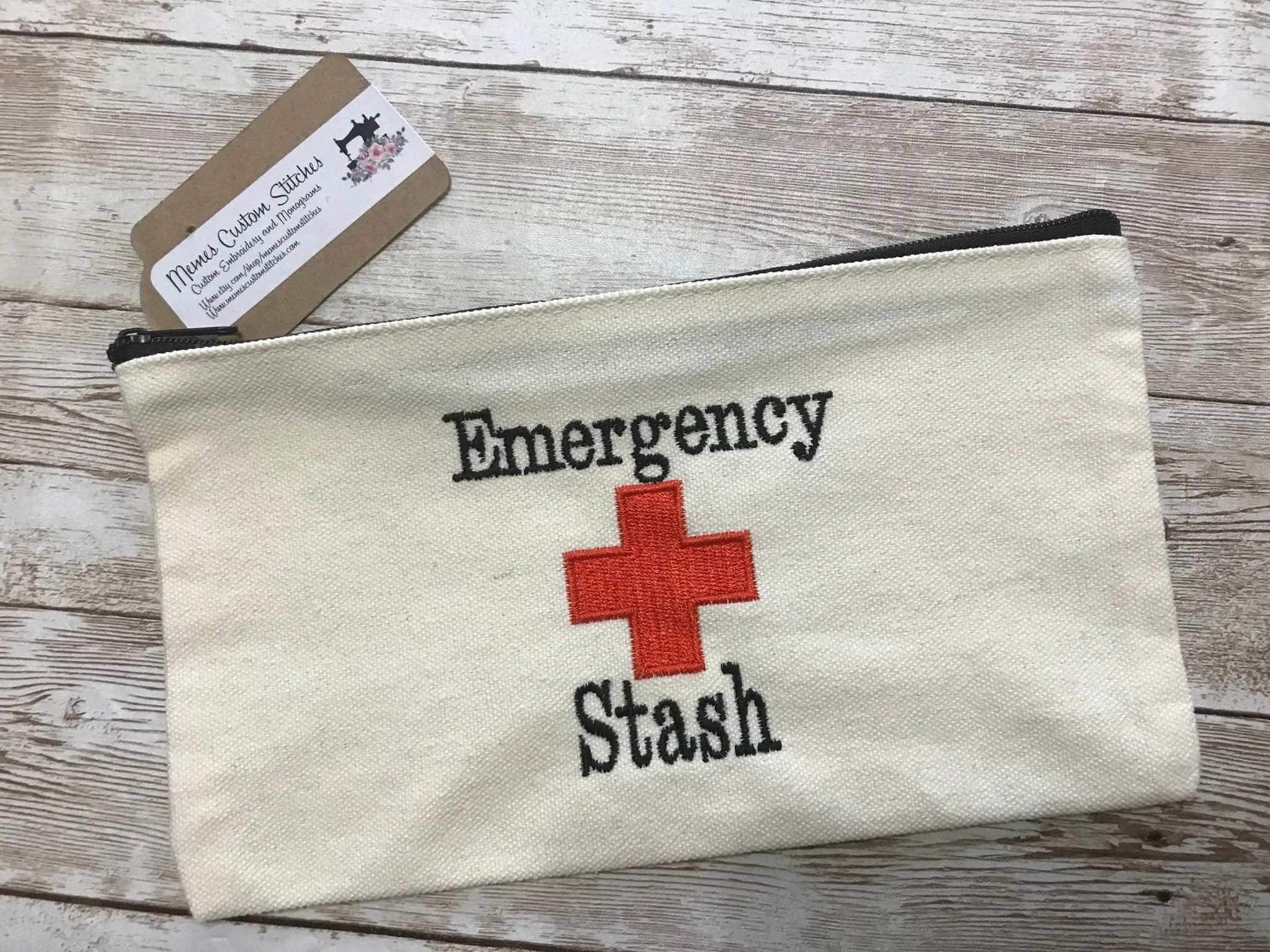 Teacher Emergency Stash Bag ,Travel Toiletry Bag,Graduation Gift