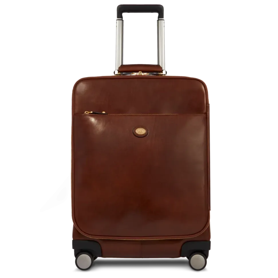 The Bridge - Story Viaggio Trolley Suitcase in Brown