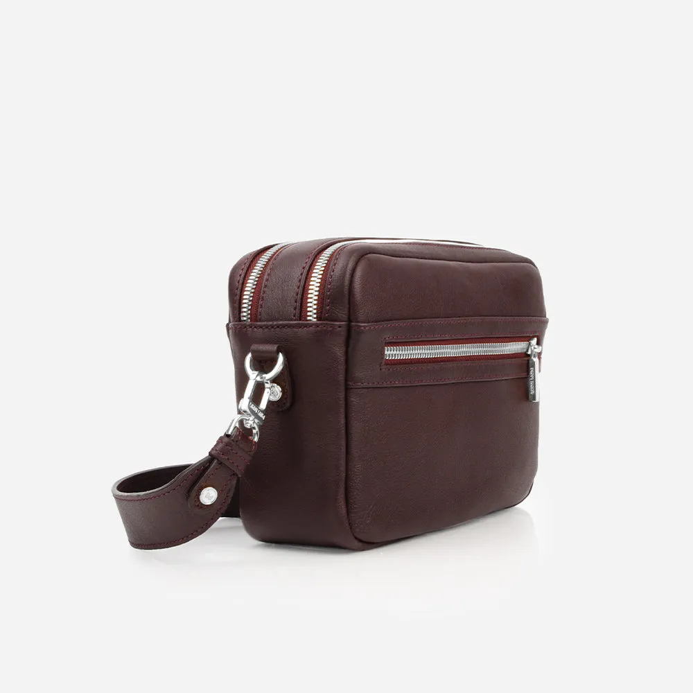 The Buena Vista Camera Bag Plum