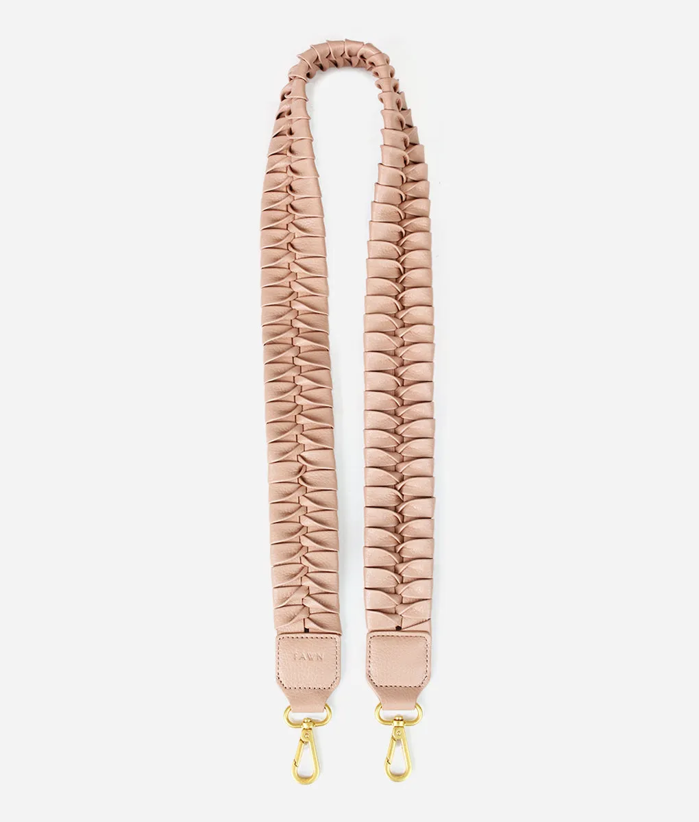 The Fishtail Braid Strap - Warm Blush