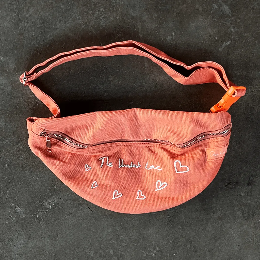 The Hardest Love Peach Fanny Pack