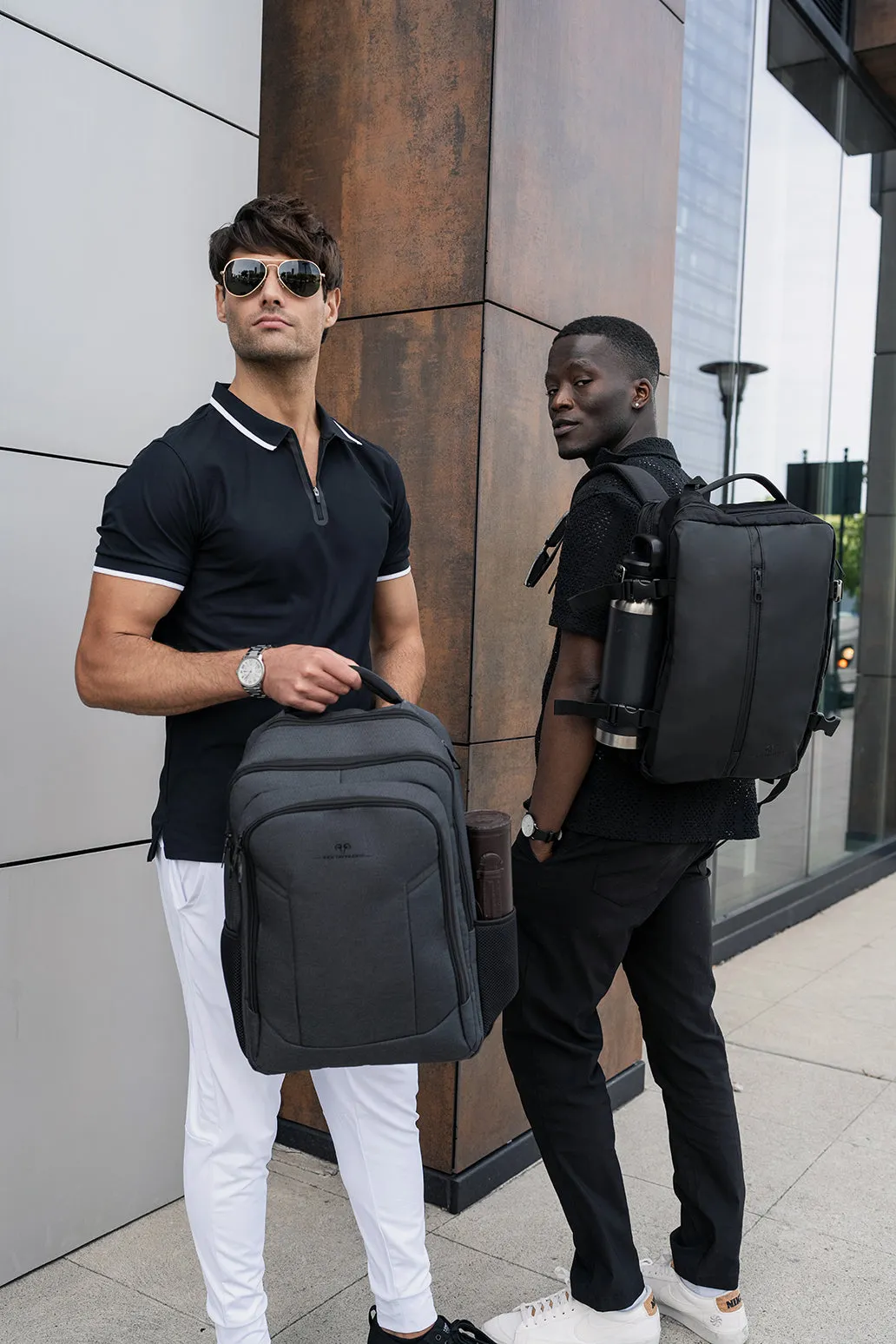 The Hudson | 18-In Lightweight Textured Travel Backpack