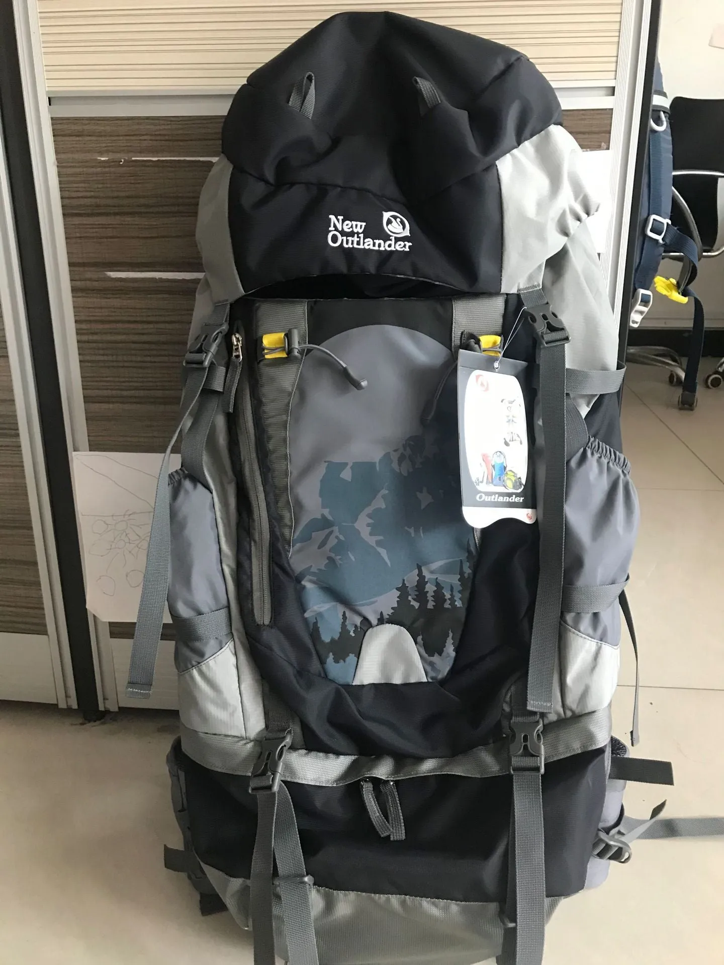 The Sleekhiker™ 80L Pro RSS Mochila