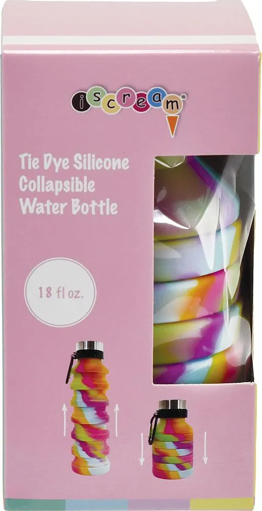 Tie Dye Collapsible Water Bott