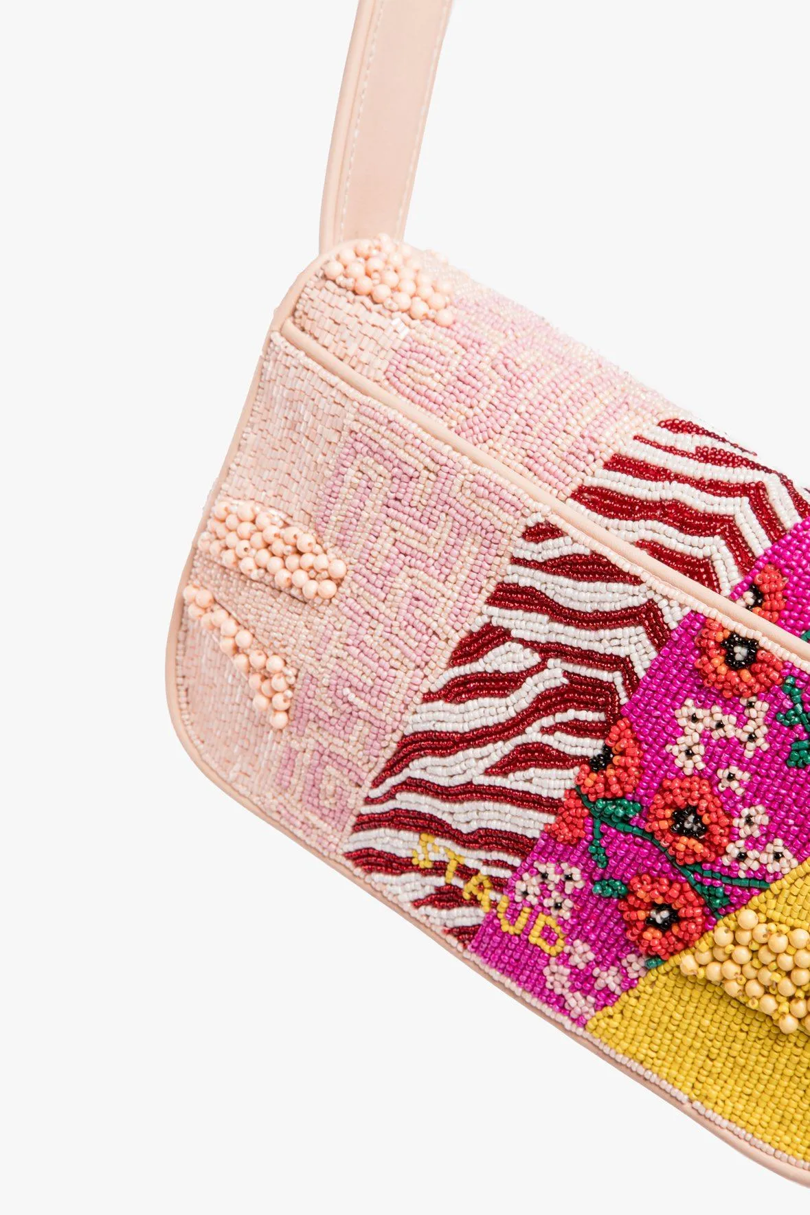 TOMMY BEADED BAG | PINK PATCHWORK