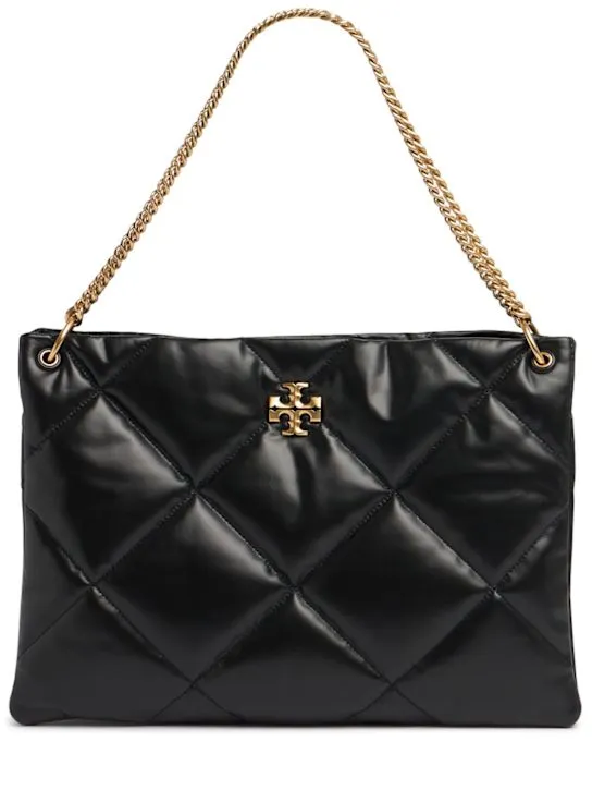 Tory Burch   Kira Diamond Quilt leather hobo bag 