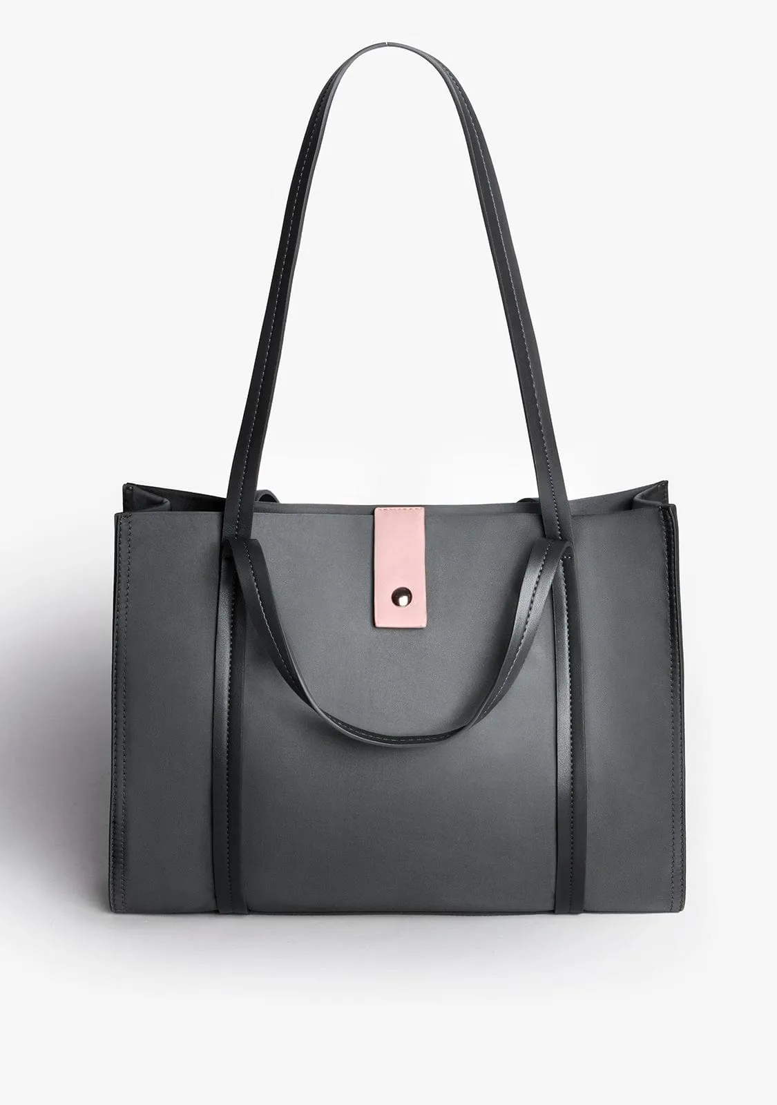 Tote Bag Anthracite Kalk