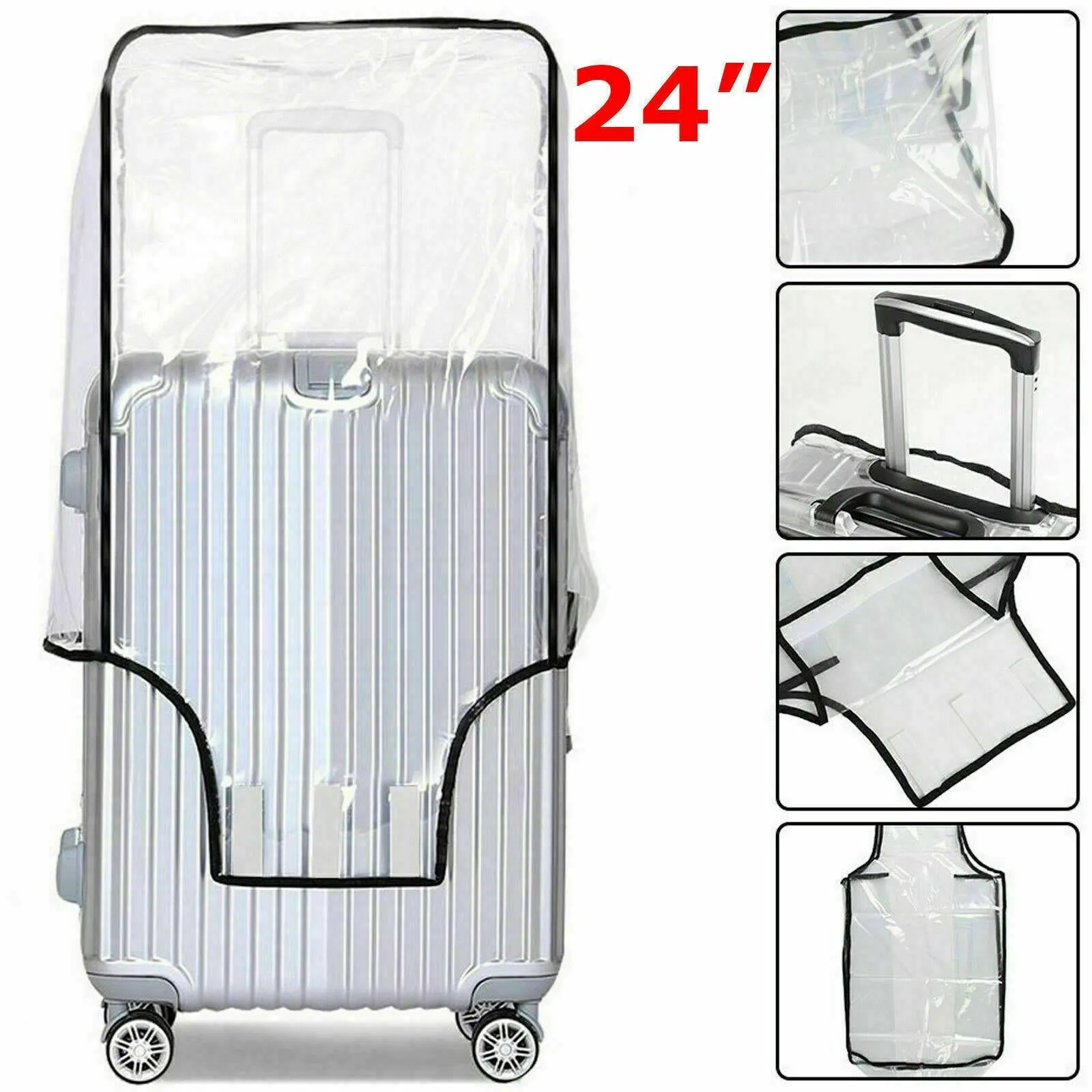 Transparent PVC Suitcase Cover