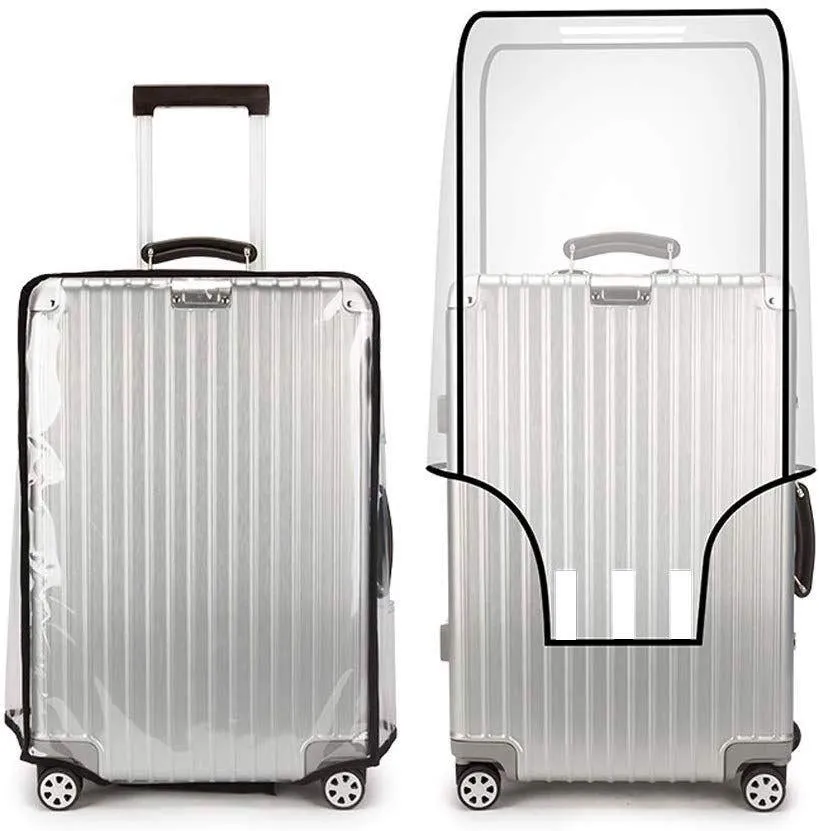 Transparent PVC Suitcase Cover