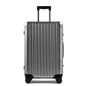 TREK Aluminum Suitcase Gunmetal