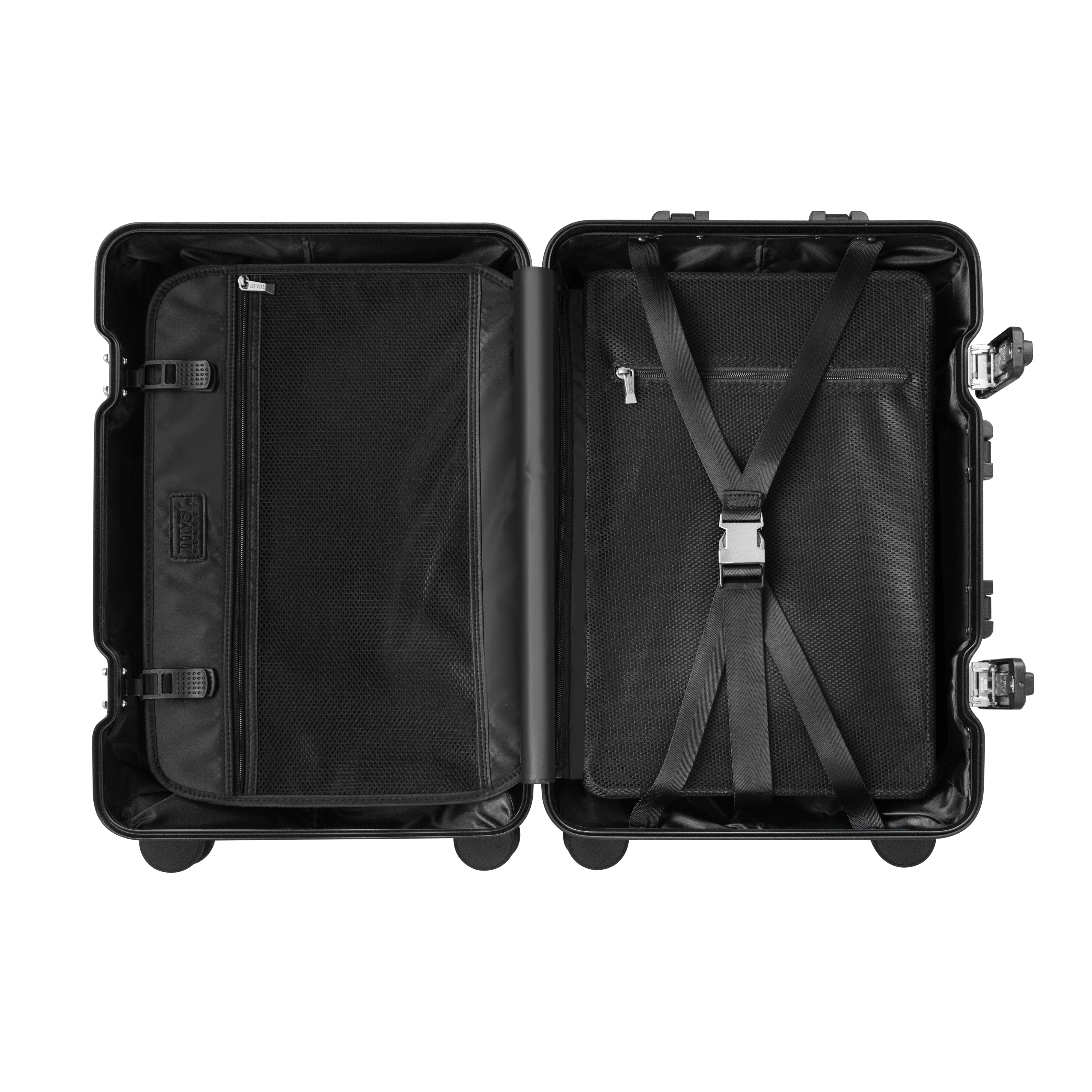 TREK Aluminum Suitcase Gunmetal