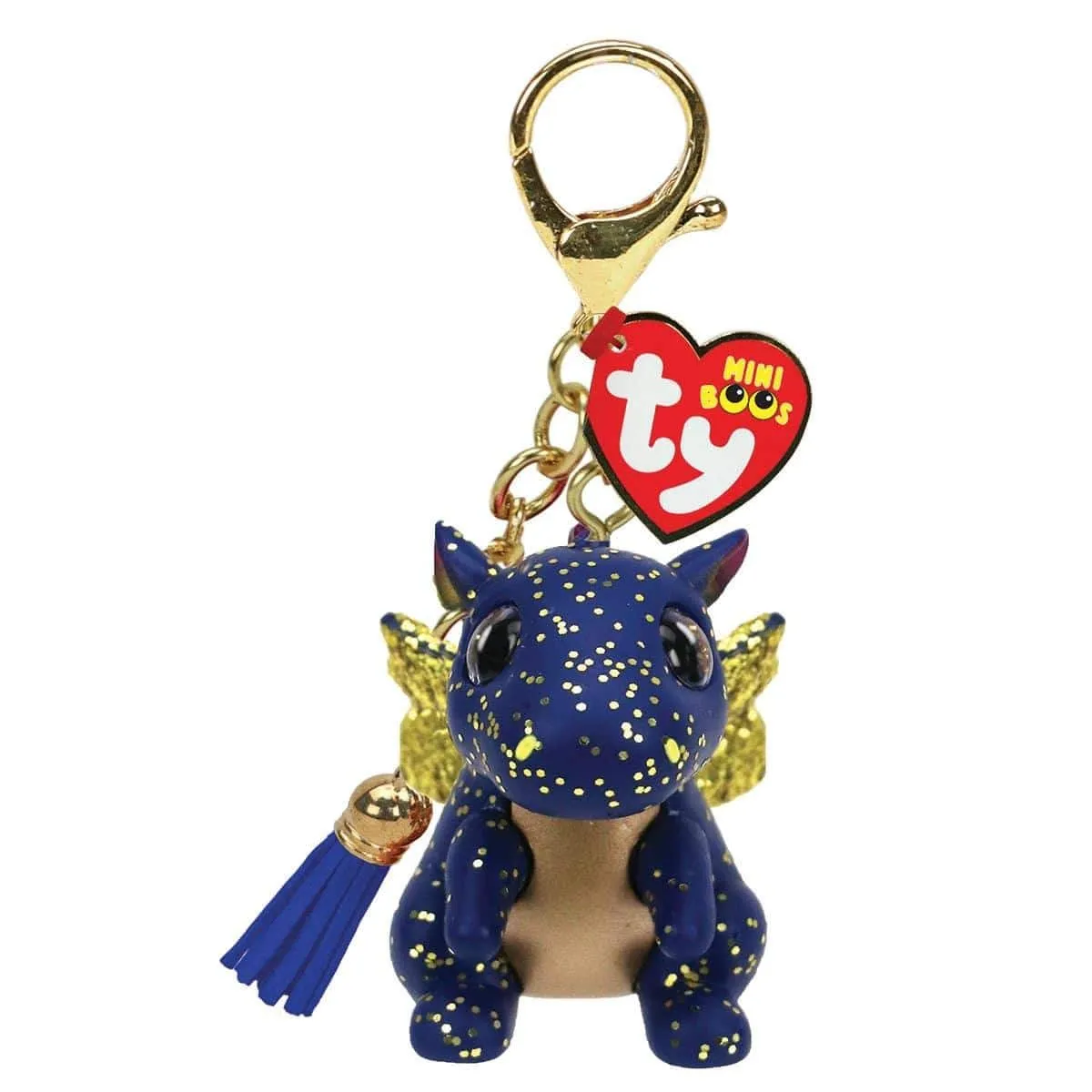 Ty Mini Boos 2.5 Inch Saffire the Dragon Clip