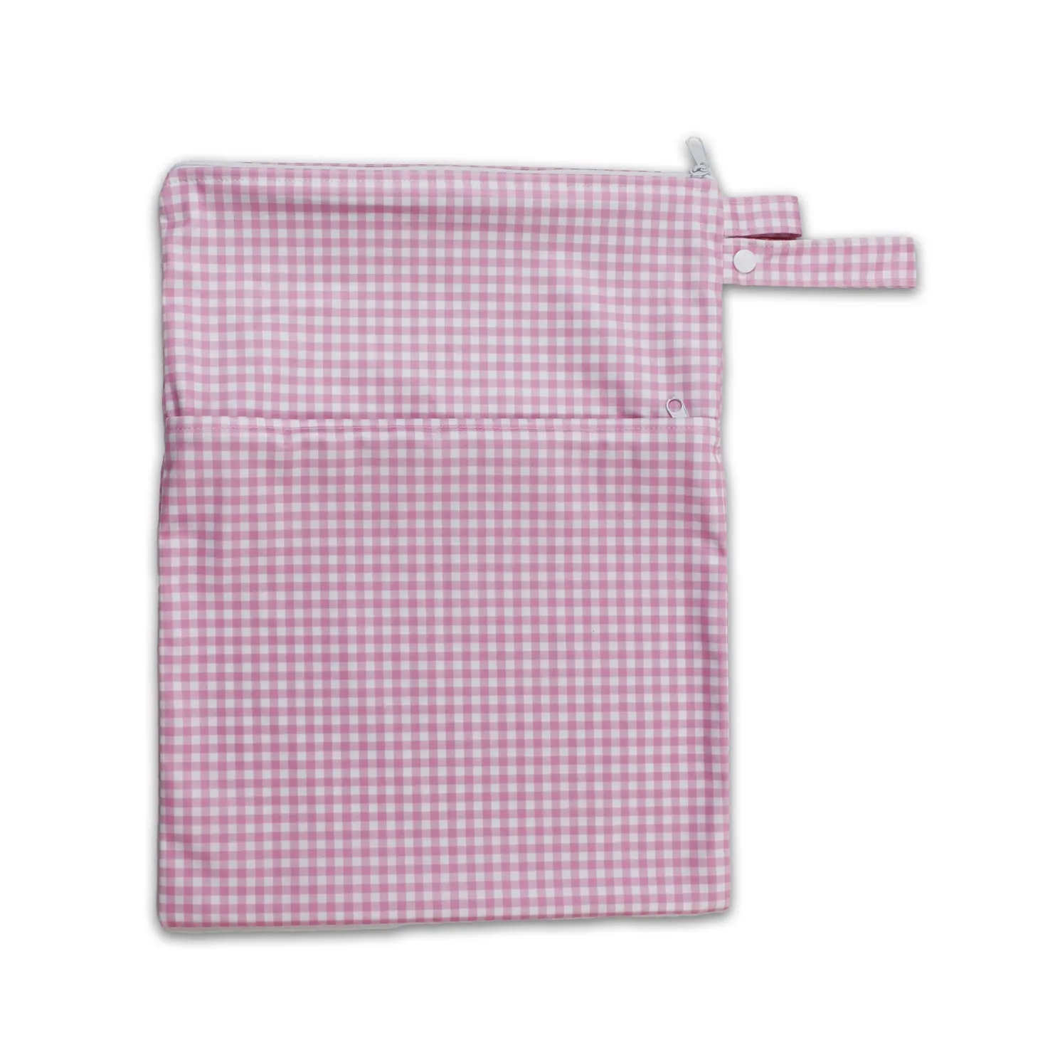 Tyoub Waterproof Stay-dry Zip Wet Bag– Pink Gingham