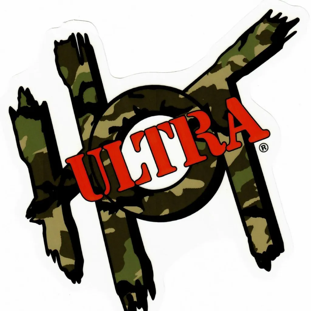 Ultra Hot Sticker Logo 10 inch