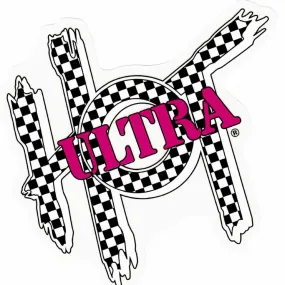 Ultra Hot Sticker Logo 10 inch