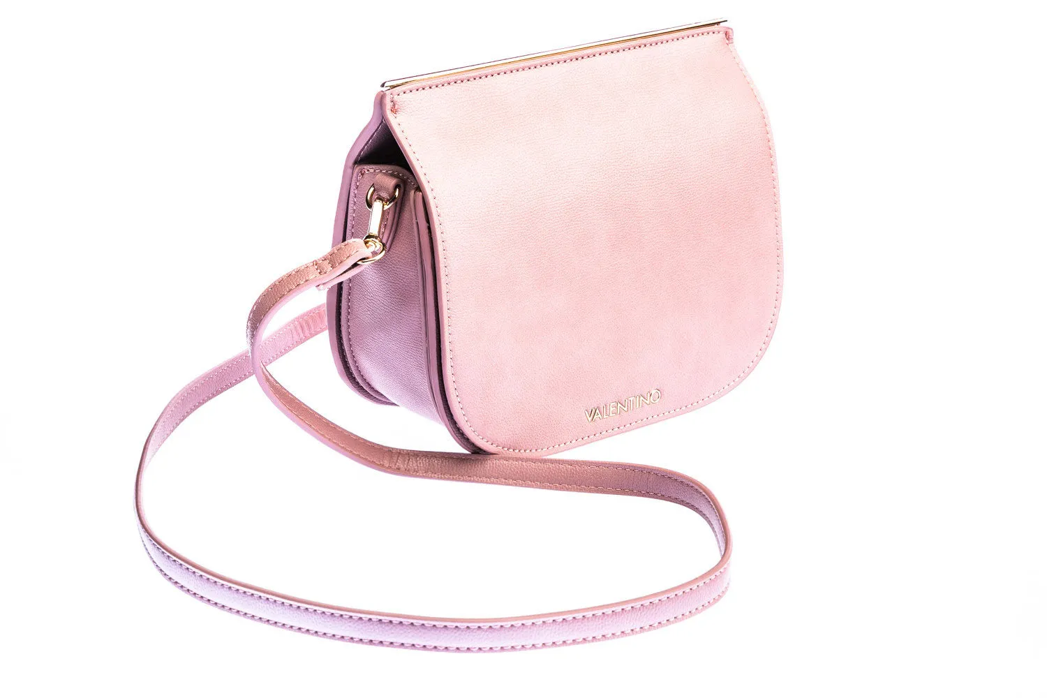 Valentino by Mario Valentino Unicorno Shoulder Ladies Handbag in Rose