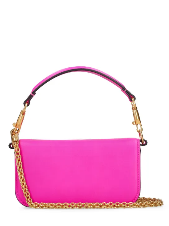 Valentino Garavani   Small Locò leather top handle bag 