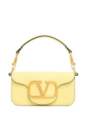 Valentino Garavani   Small Locò leather top handle bag 