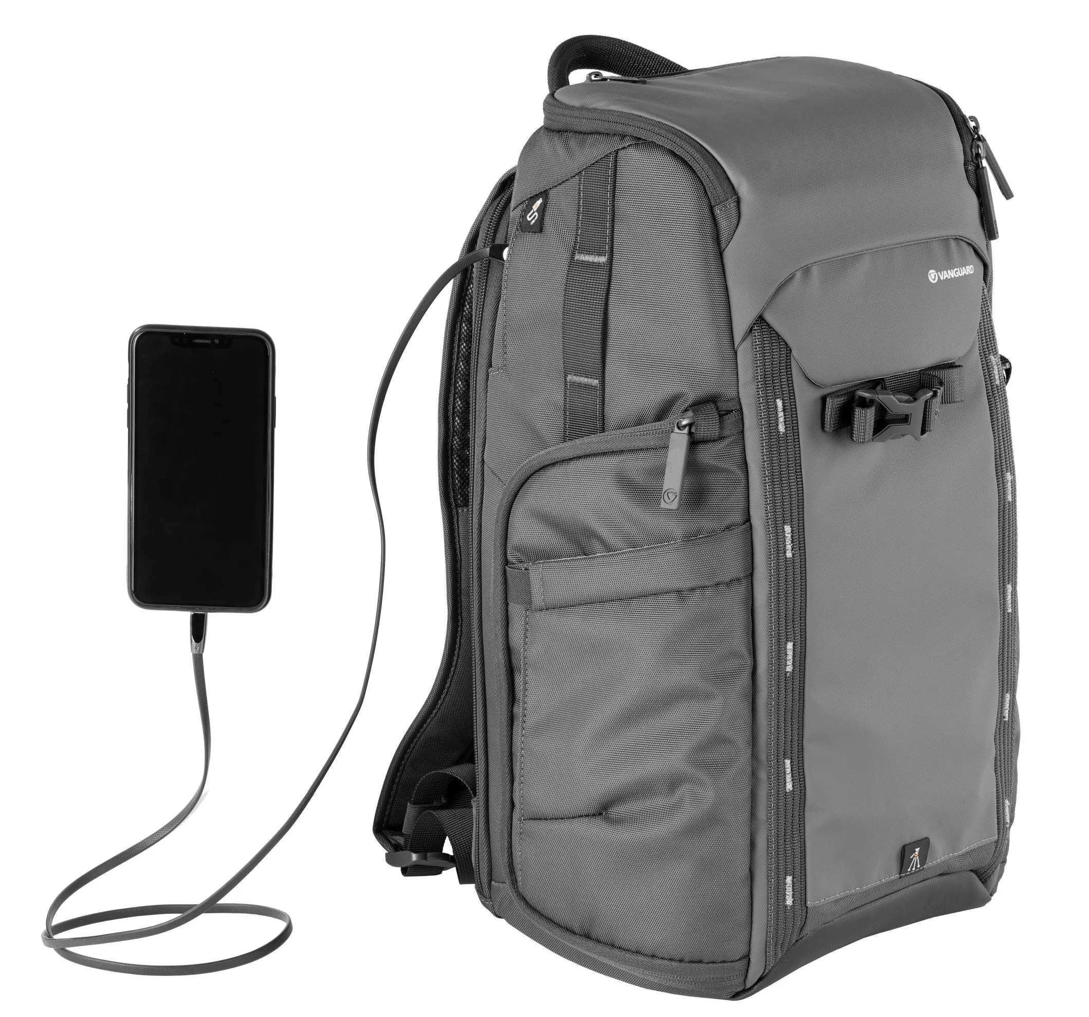 VEO Adaptor R48 Black Camera Backpack w/ USB Port - Rear Access