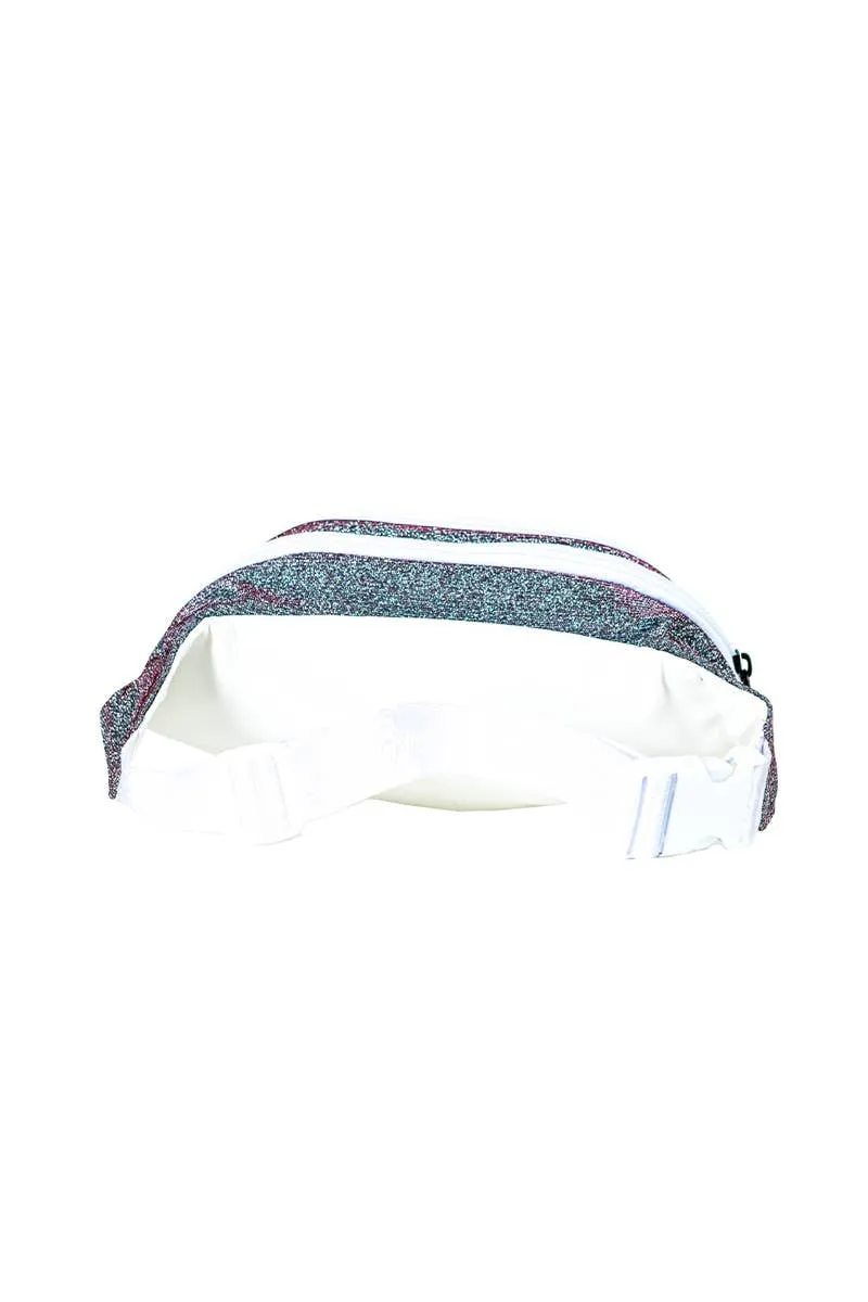 Vintage Mermaid Adult Rebel Mermaid Fanny Pack with White Zipper