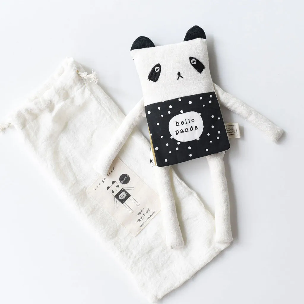 Wee Gallery Organic Flippy Friend - Panda